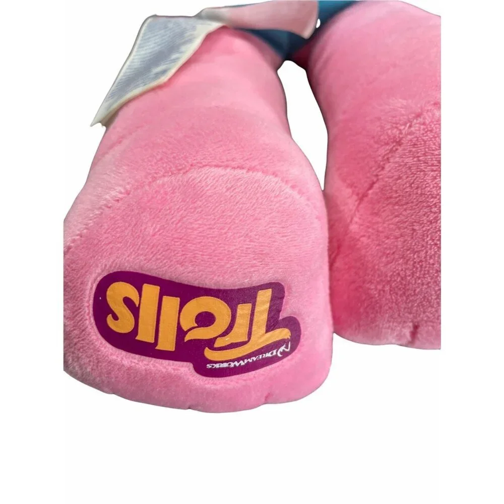Build-A-Bear Workshop Trolls Poppy Plush Doll Pink Blue 24
